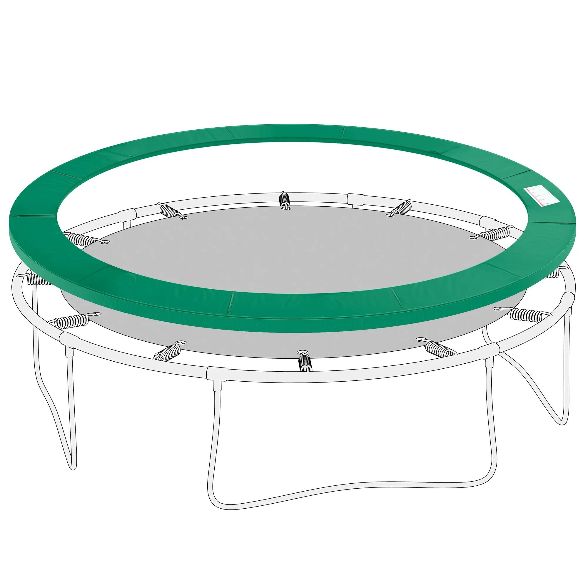 Bordure de trampoline de 366 cm de large, résistante aux déchirures et aux UV, h 2/9