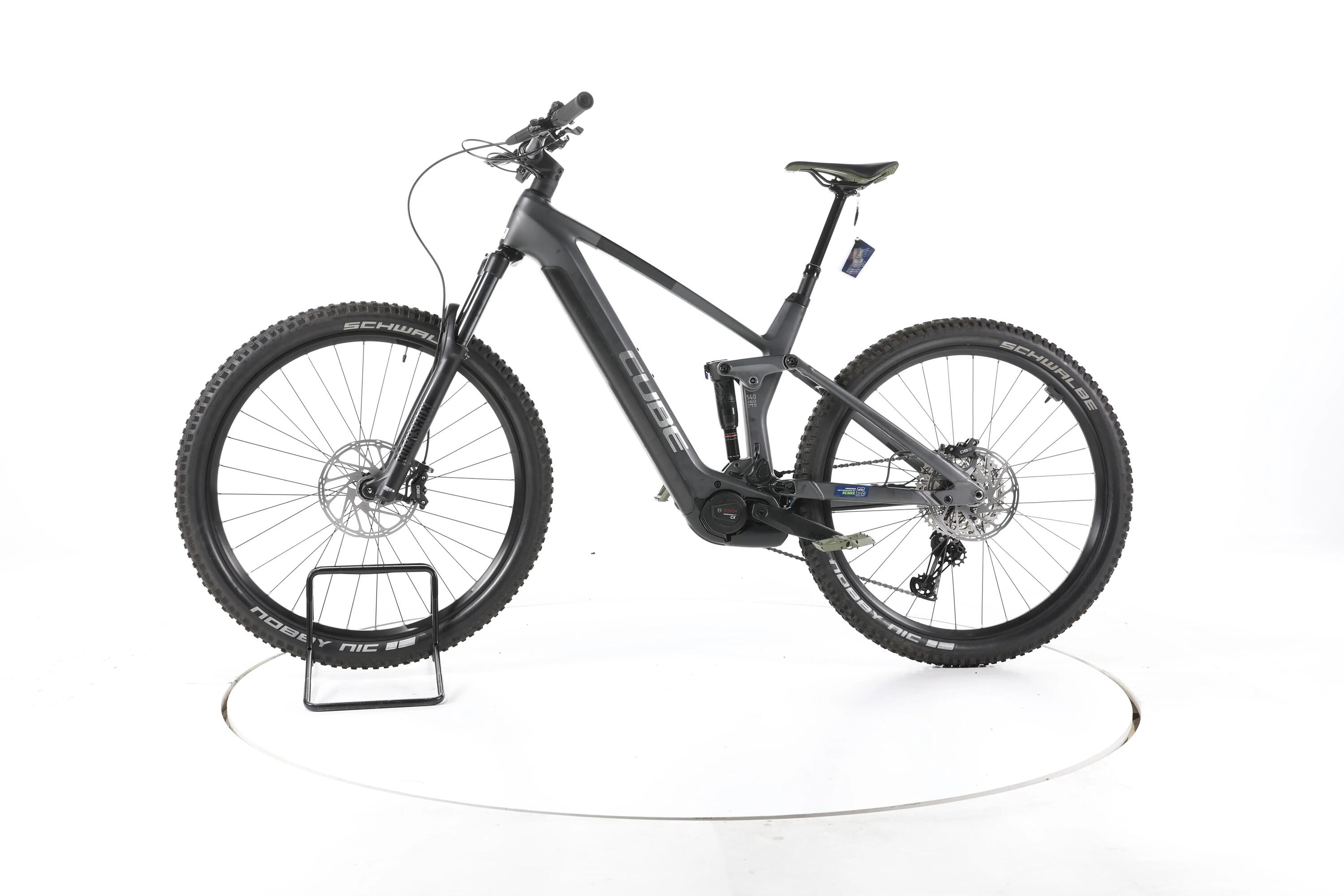 Second Life - Cube Stereo Hybrid 140 HPC Race E-Bike Carbon - Bardzo dobry stan 6/7