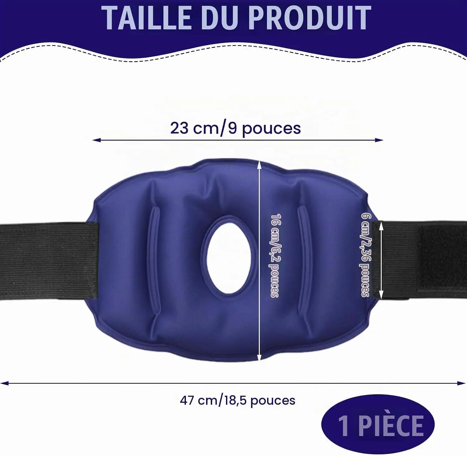 Poche de glace pour genou, poche de gel réfrigérante, poche pour genou 2/7
