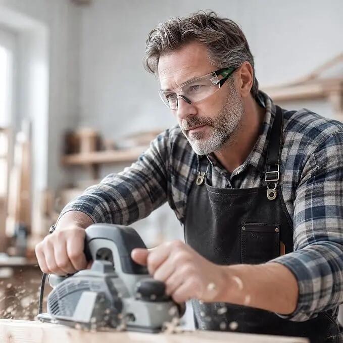Lot de 6 lunettes de sécurité antibuée - Lunettes de sécurité avec coussinets 7/7