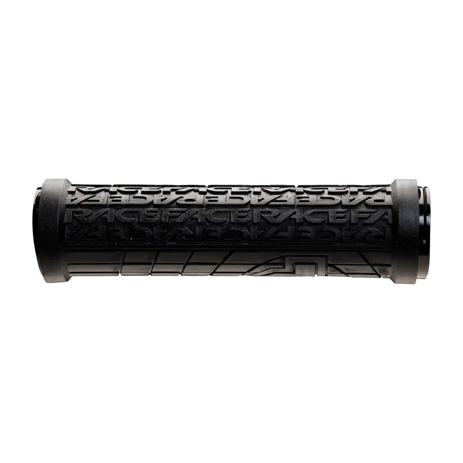 Mansoane Race Face Grippler Lock On, material cauciuc, strat superior, neagra 2/3