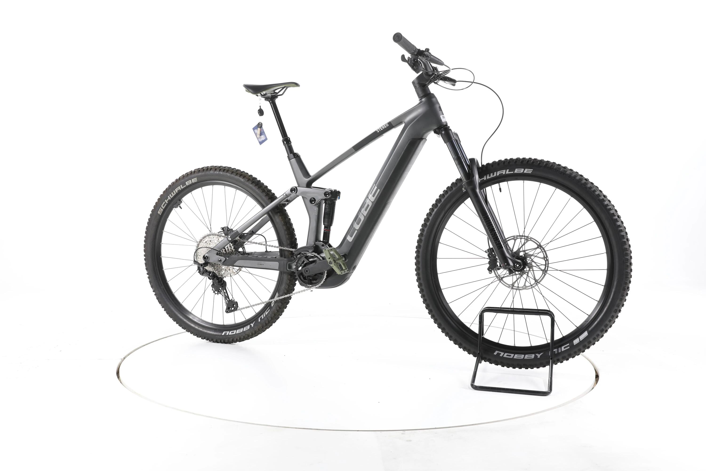 Second Life - Cube Stereo Hybrid 140 HPC Race E-Bike Carbon - Bardzo dobry stan 2/7