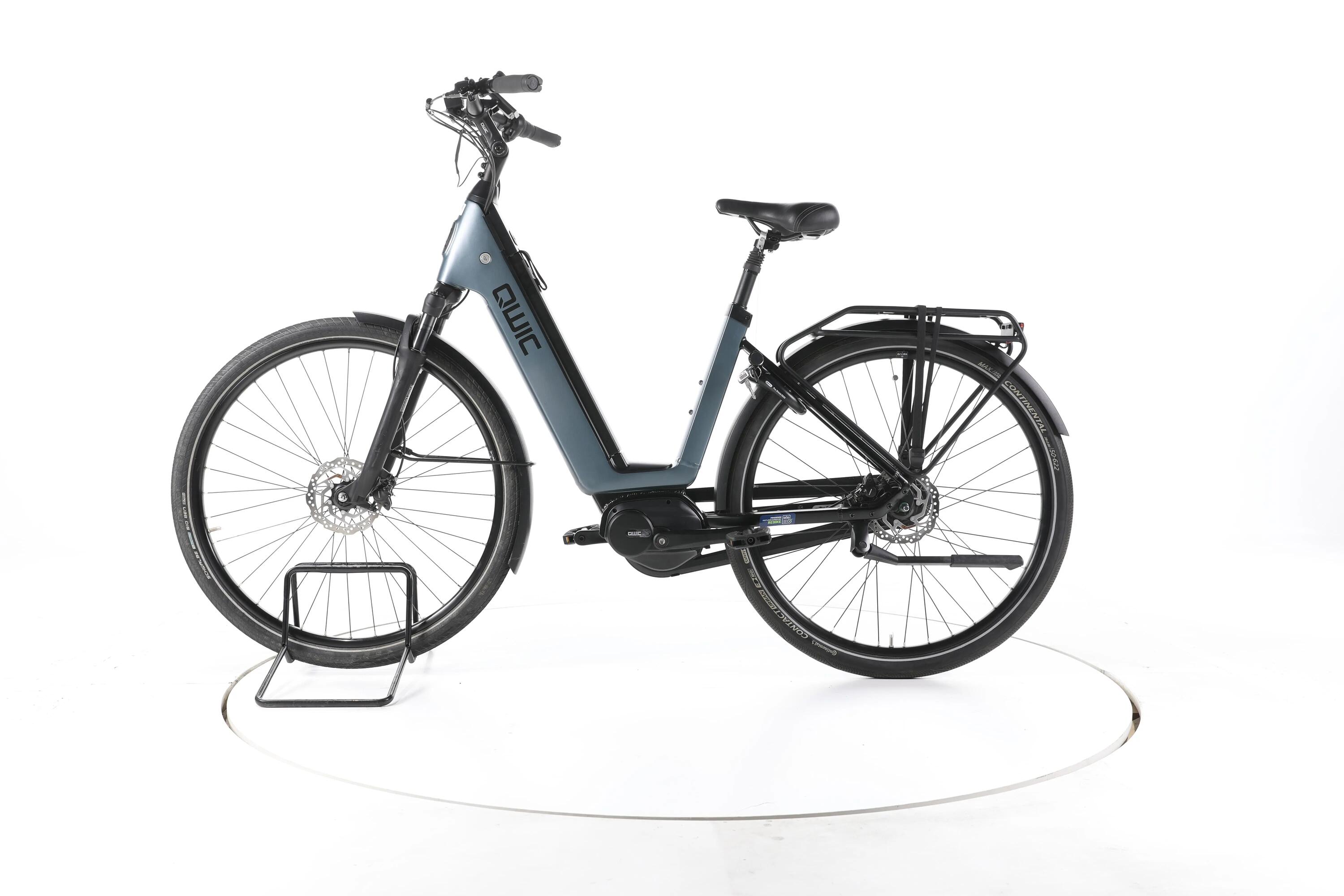 Segunda vida - QWIC Mira Daily City E-Bike Degrau baixo - Em muito bom estado. 6/7