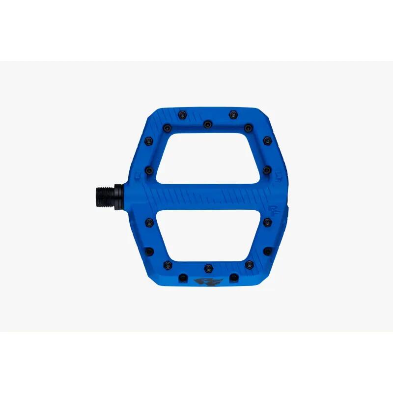 Pedale Race Face Chester Pedal 24 (2025), 115 x 110 mm, material, albastru