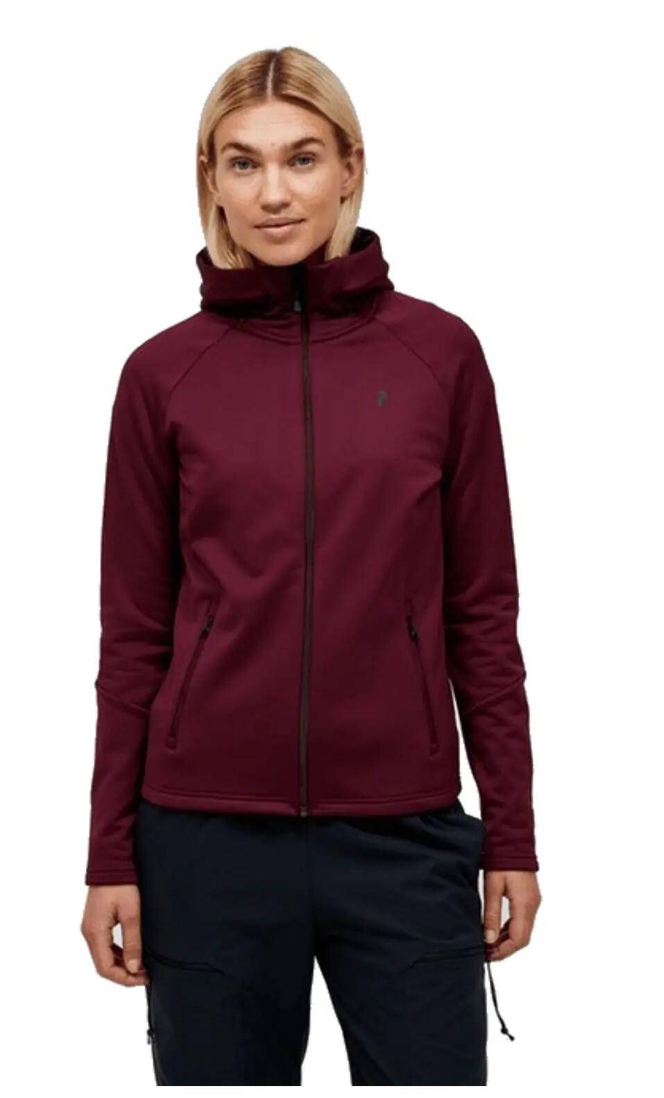 PEAK PERFORMANCE Peak Performance Damen Essential Midlayer Zip Hood 3/3