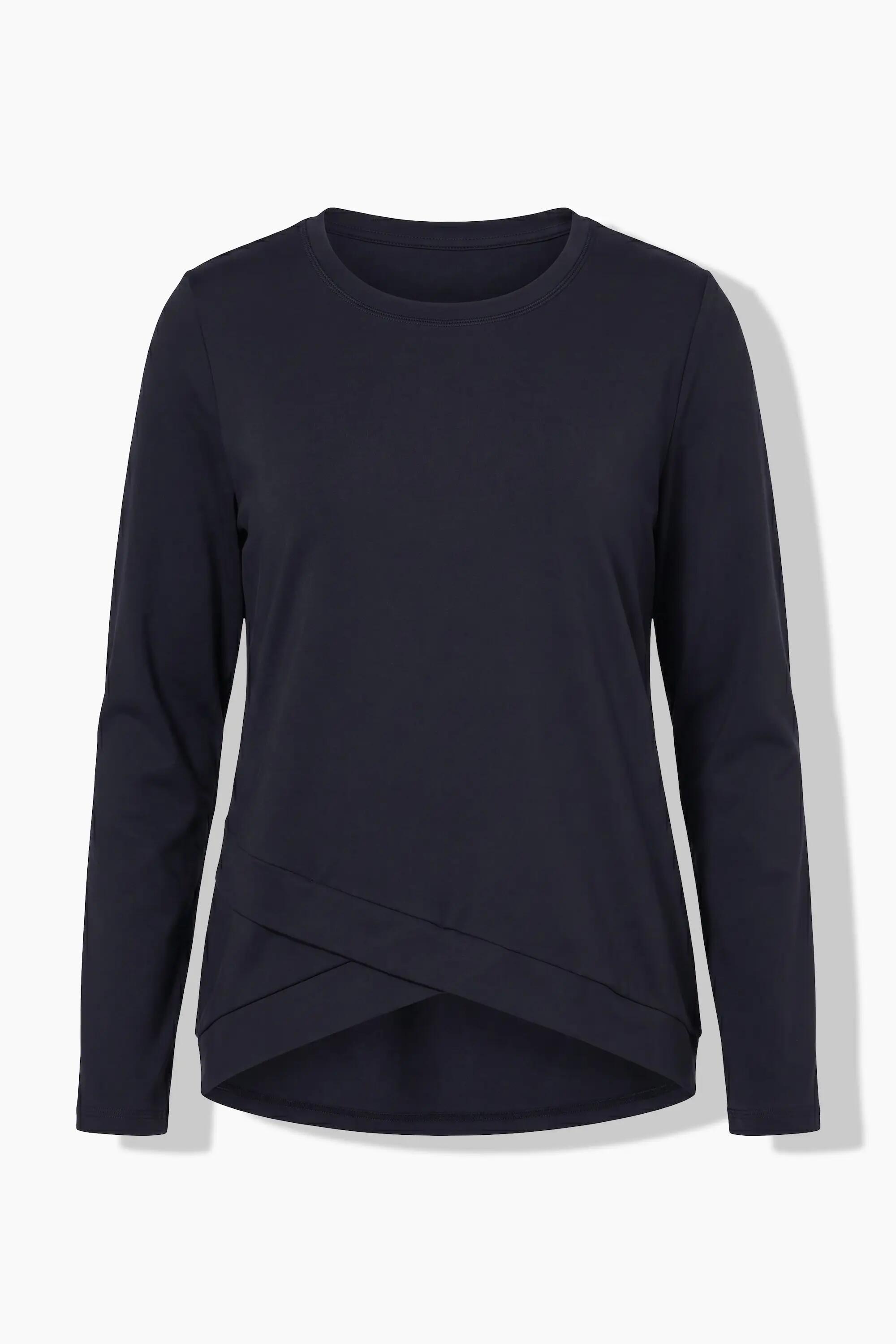 Femme T-shirt de yoga coupe Slim Fit décolleté rond et manches longues 6/11