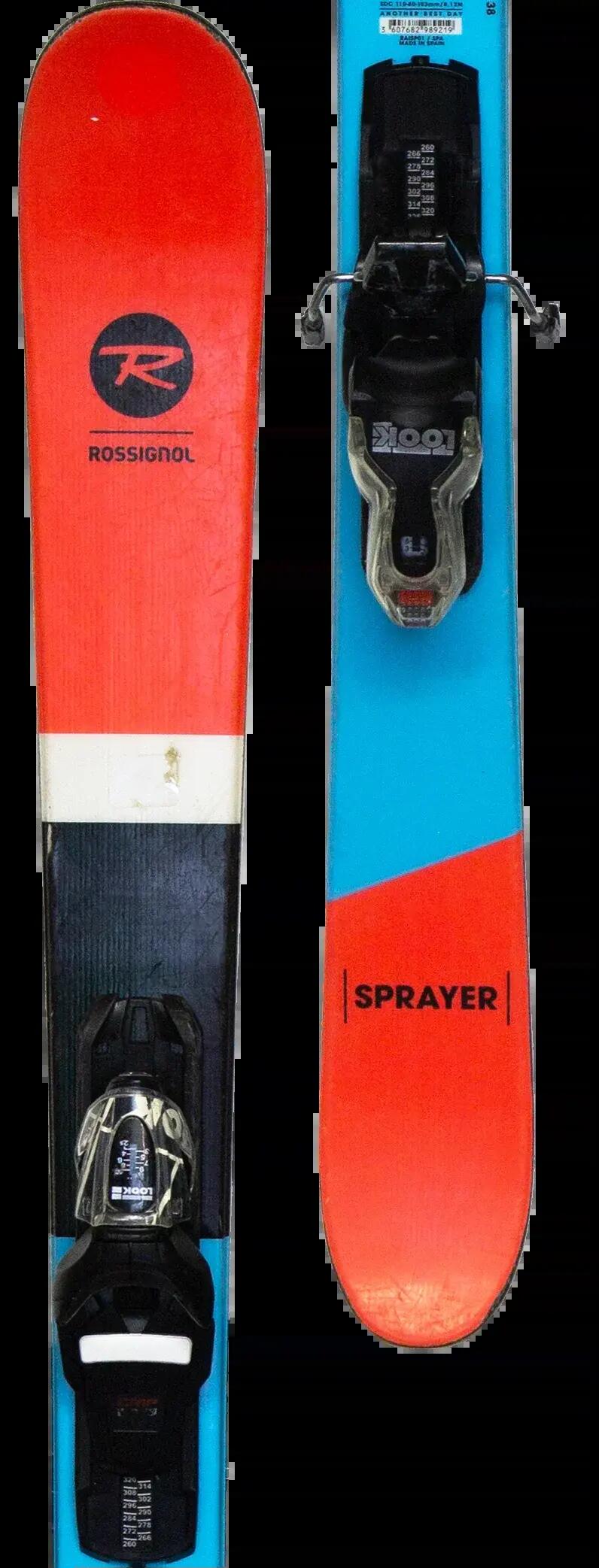 Second life - Narty Rossignol Sprayer Freestyle 158cm 3/5