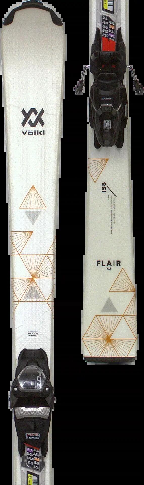 Second life - Narty Volkl Flair 7.2 158cm 3/5