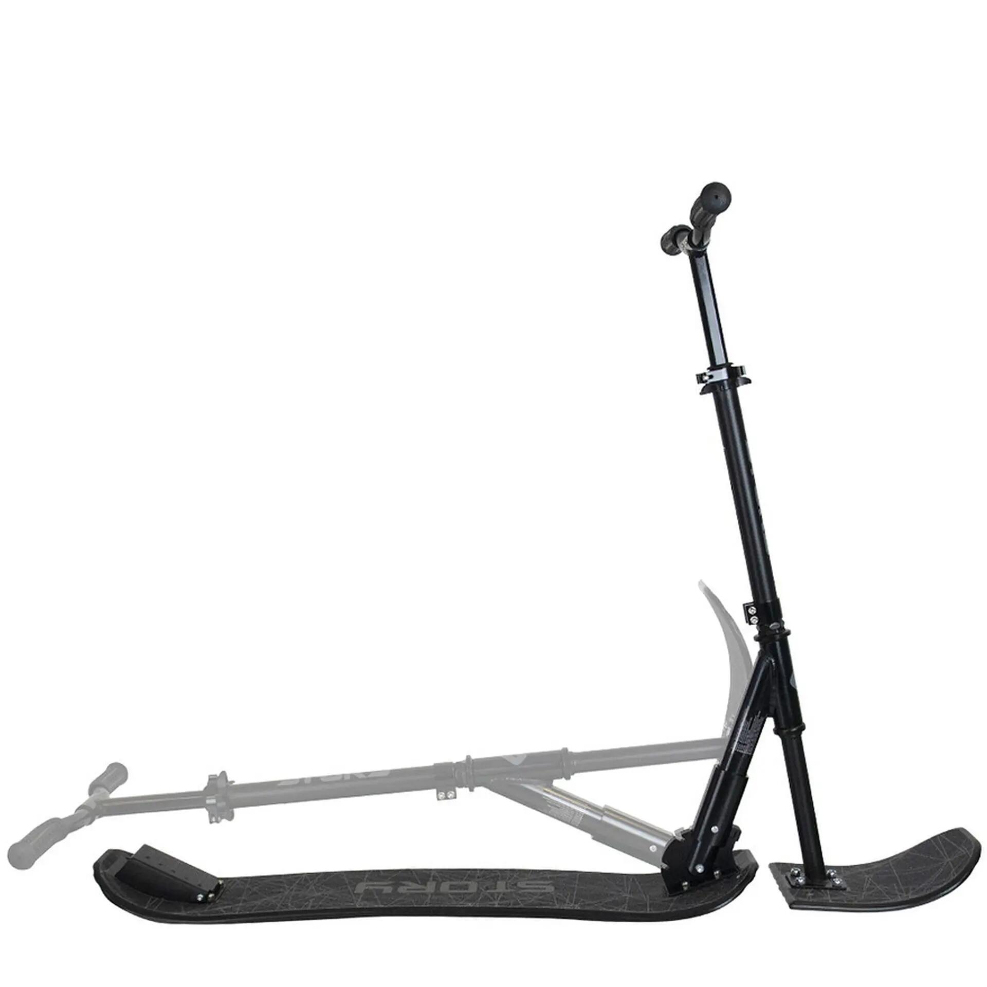 Schnee-Sccoter Stunt Deluxe, schwarz 4/5