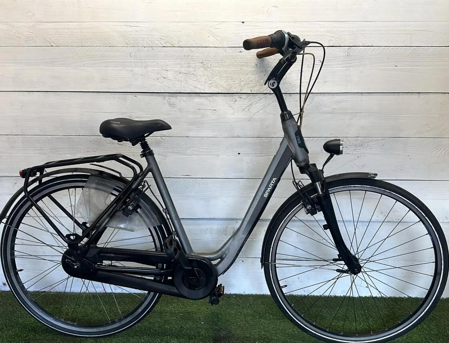 Sparta stadsfiets bike, metal/grijs 1/2