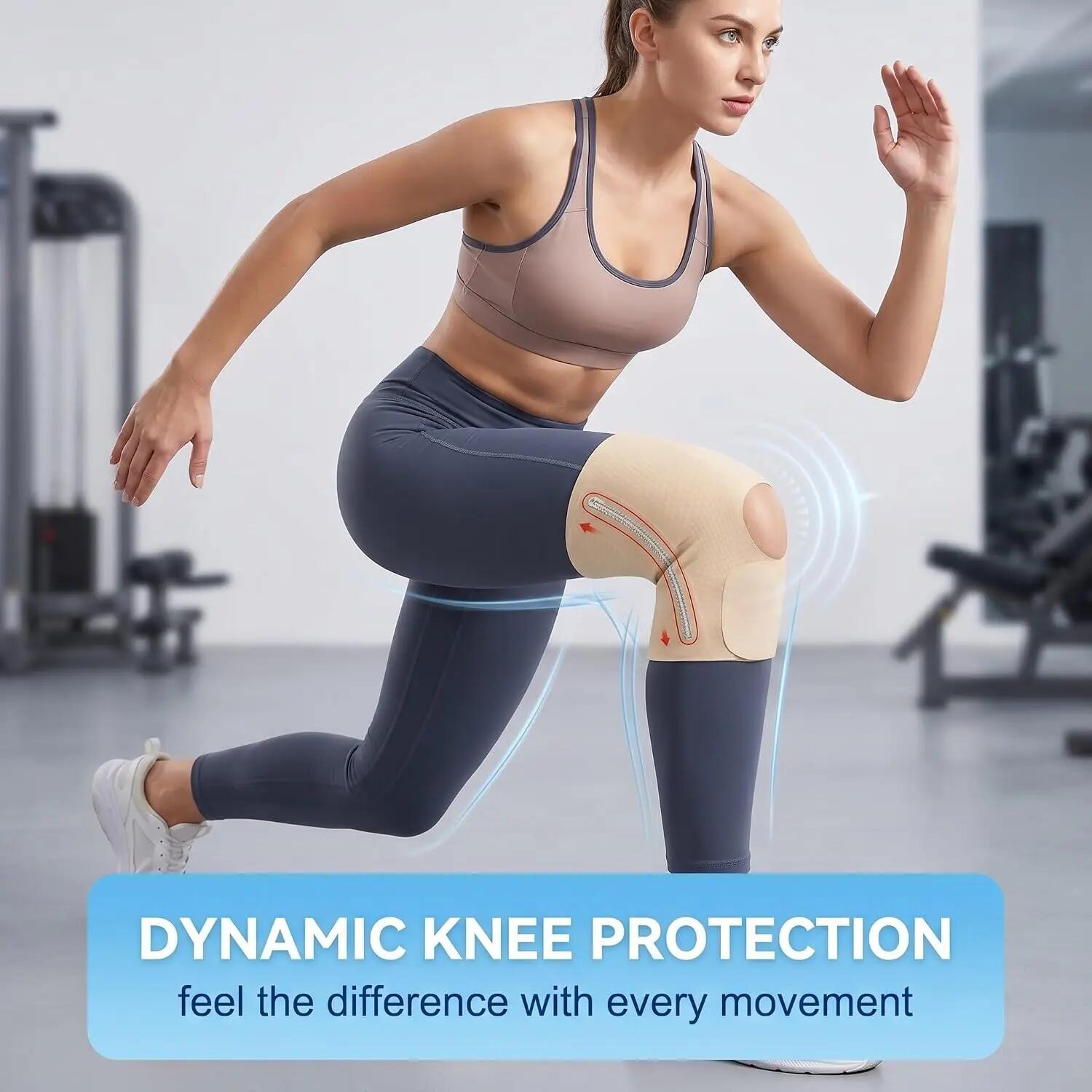 Genouillère de sport pour l'arthrose, les ligaments et le ménisque, manchon de c 4/7