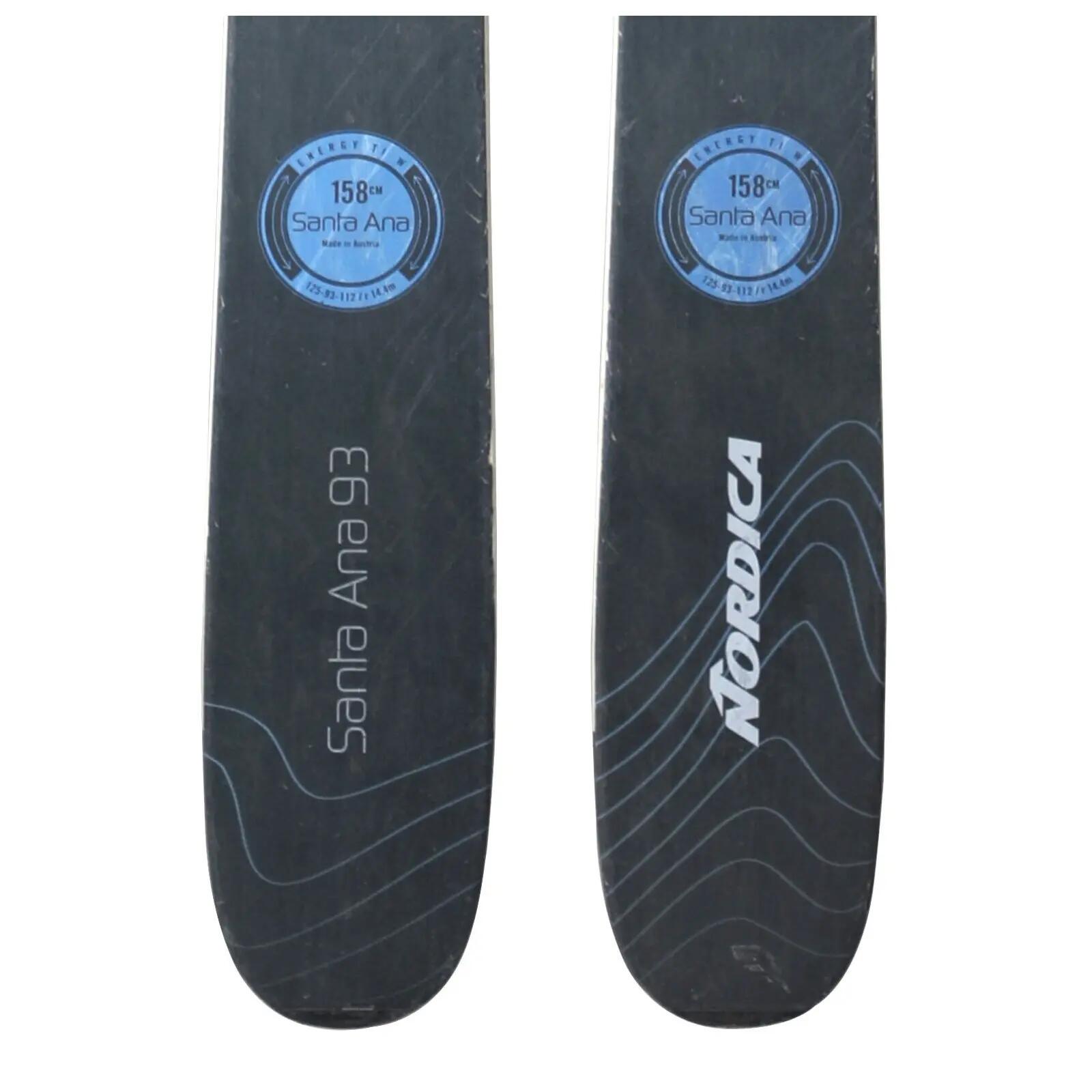 RECONDITIONNE - Ski Nordica Santa Ana 93 + Fixations 4/4