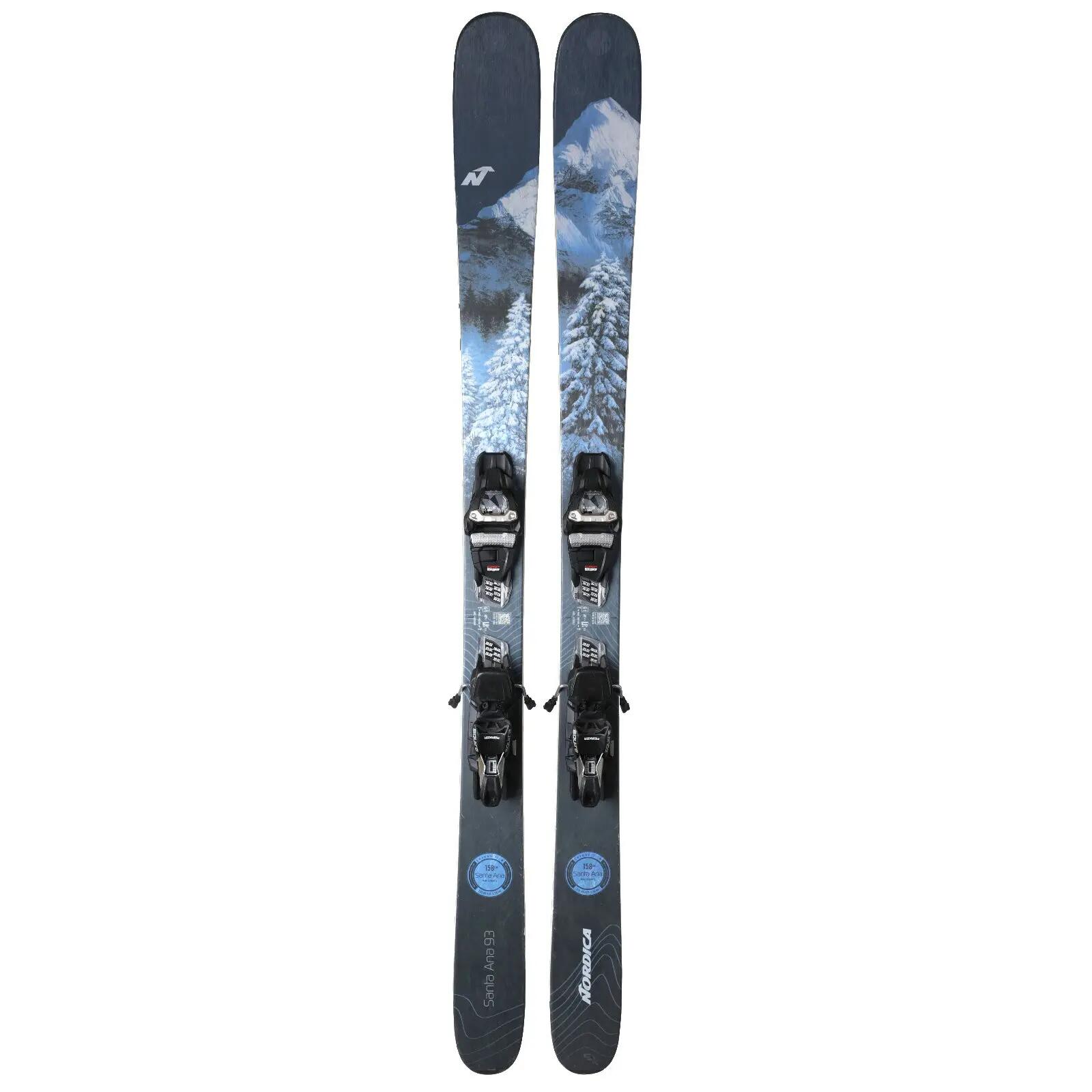 RECONDITIONNE - Ski Nordica Santa Ana 93 + Fixations 2/4