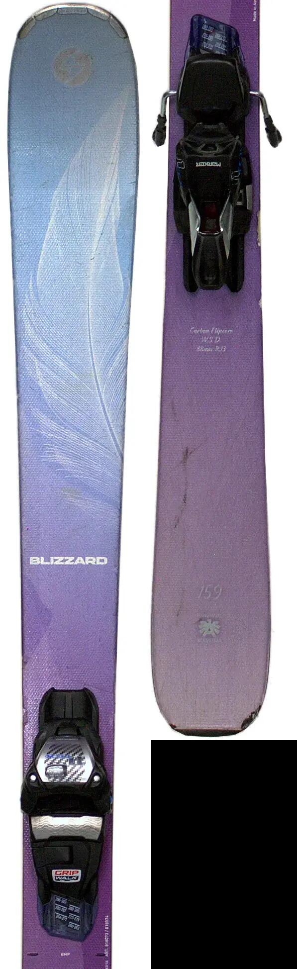 2ND LIFE - Lyže Blizzard Black Pearl 88 159cm 3/5