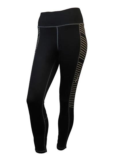 Joluvi Collants Speed ​​unisexes - Noir/Blanc