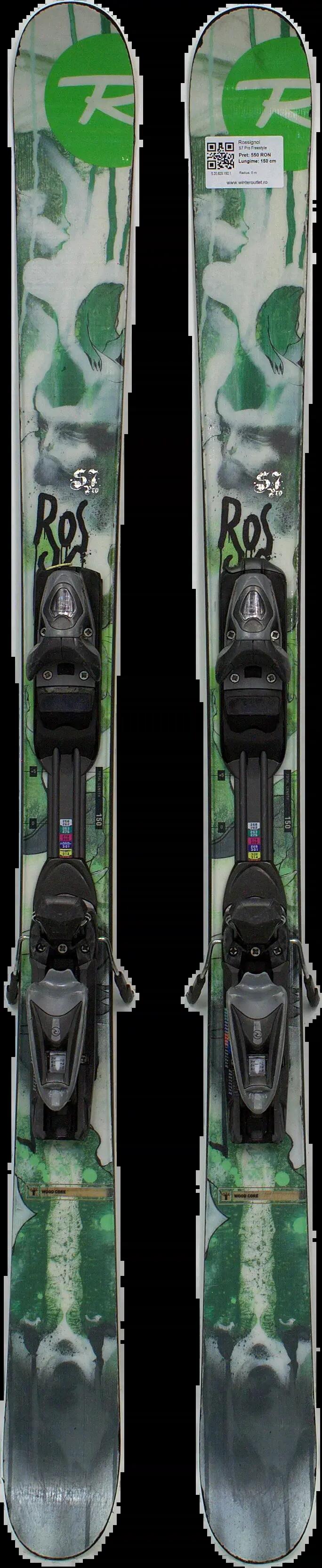 Second life - Narty Rossignol S7 Pro Freestyle 150cm 2/5