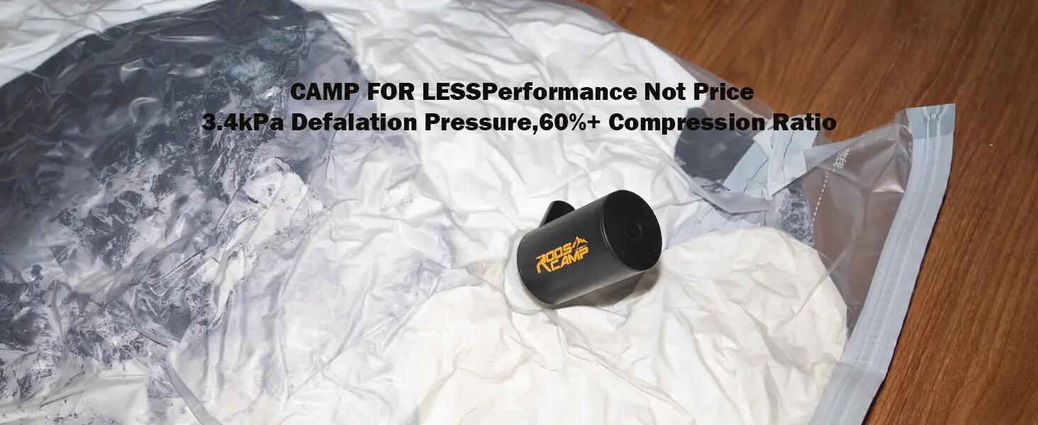 RoosCamp AirMaster Pro – Pompe de camping électrique pour matelas pneumatique 6/15