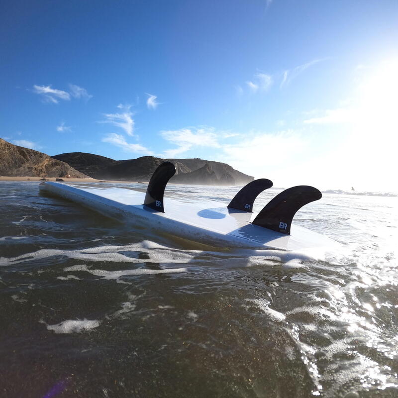 Surfboard Finnen FCS Sustainable Thruster Set Medium G5 mit Fin Key
