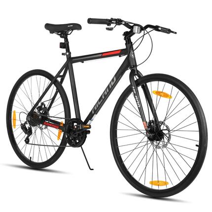 Damen Herren Trekkingrad 28 Zoll 7-Gang Aluminium Scheibenbremse Clifford