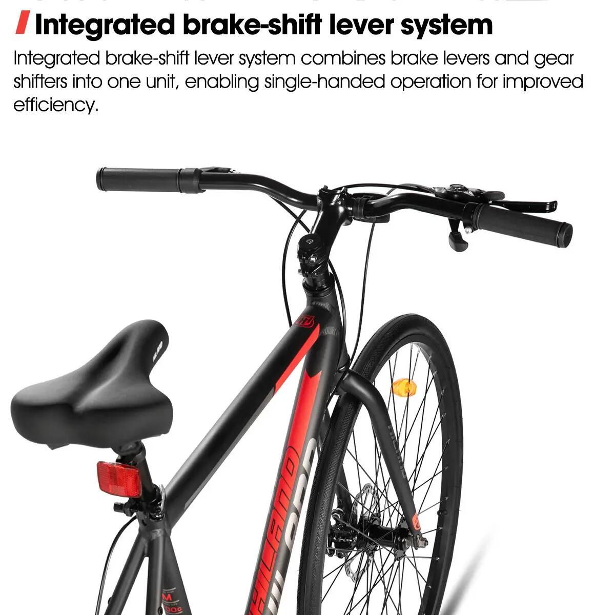 Damen Herren Trekkingrad 28 Zoll 7-Gang Aluminium Scheibenbremse Clifford 6/7