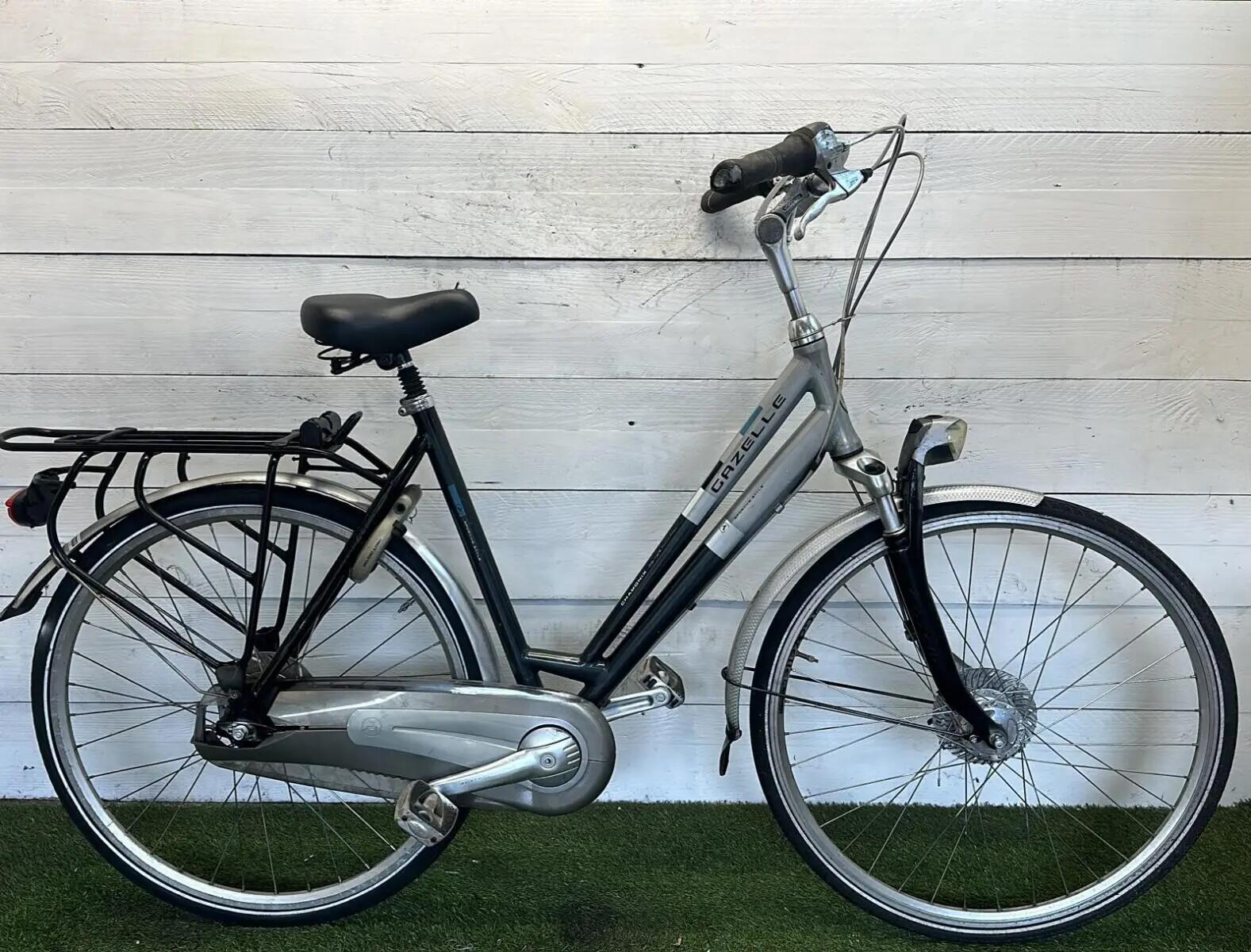 Gazelle stadsfiets bike, zwart 2/2