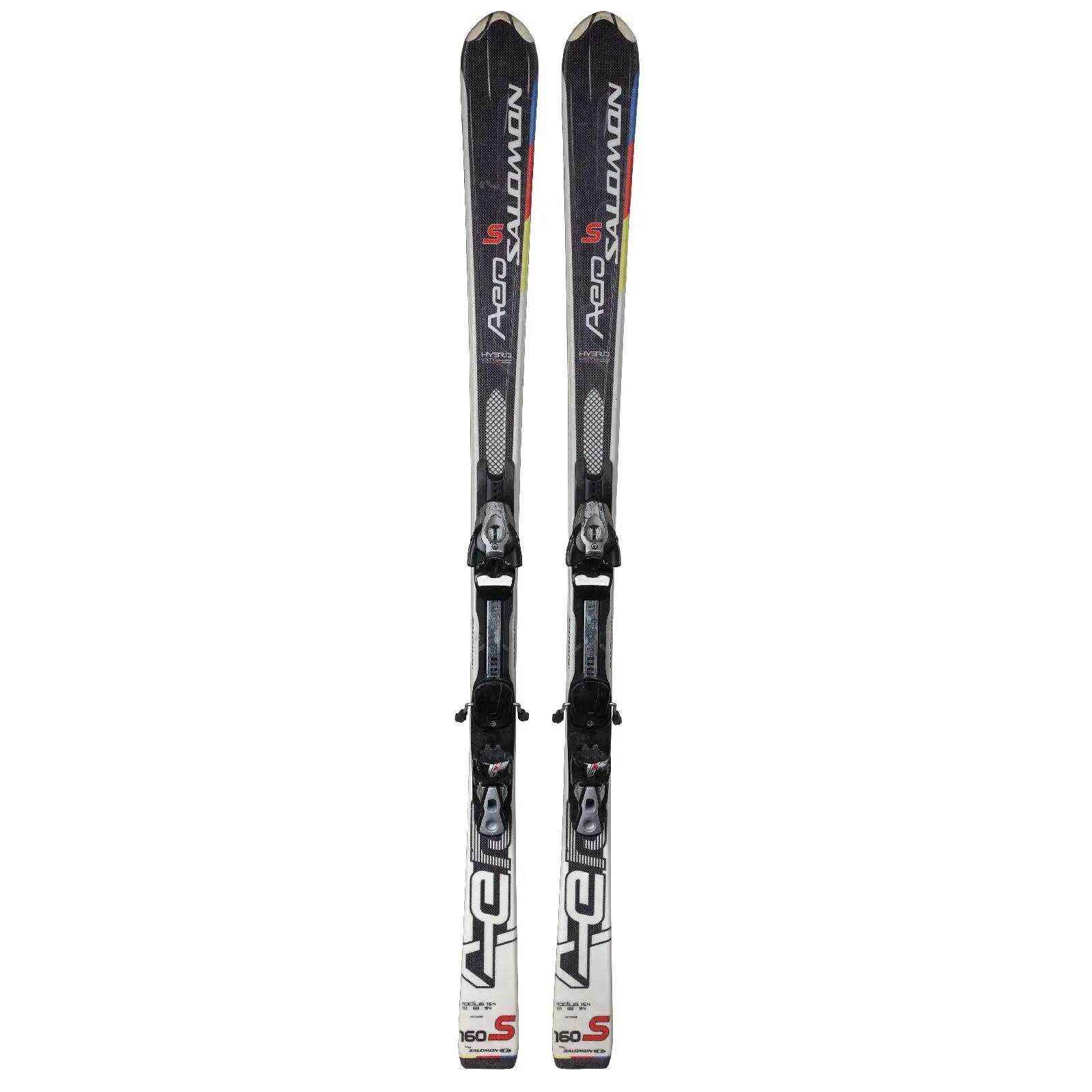 RECONDITIONNE - Ski Salomon Aero S + Fixations 2/4