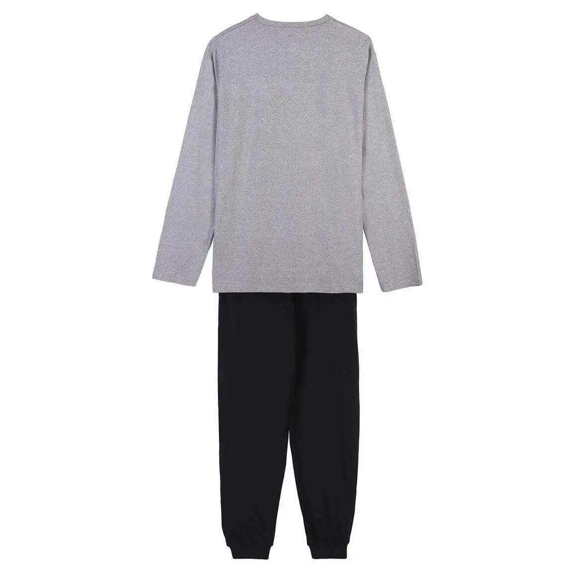 Pyjama Long Adulte Marvel Deux Pièces en Coton Gris 2/5