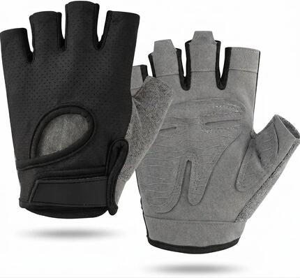Gants de cyclisme unisexes pour hommes et femmes (VTT) – Mitaines avec rembourra