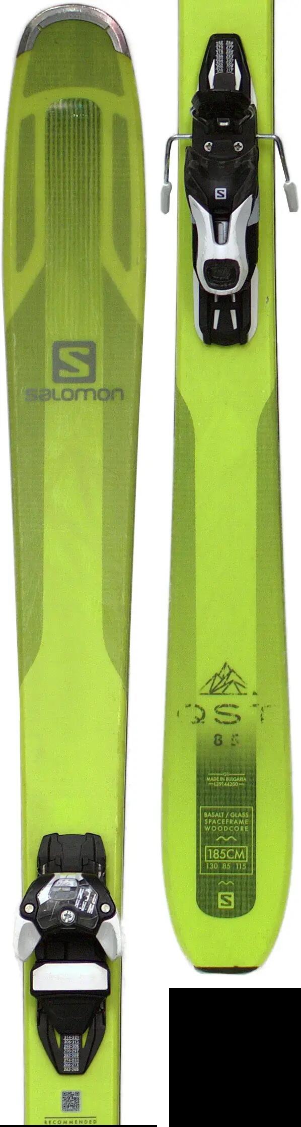 Second life - Narty Salomon QST 85 Freeride 185cm 3/5