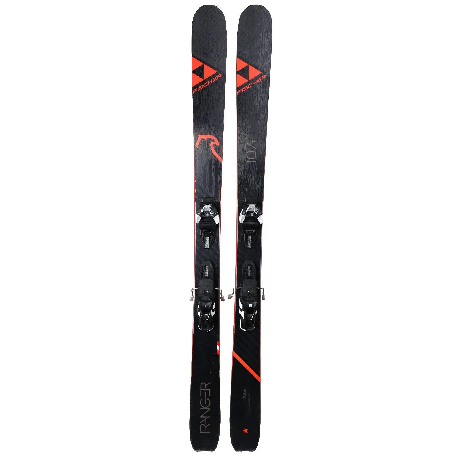 RECONDITIONNE - Ski Fischer Ranger 107 Ti + Fixations 2/4