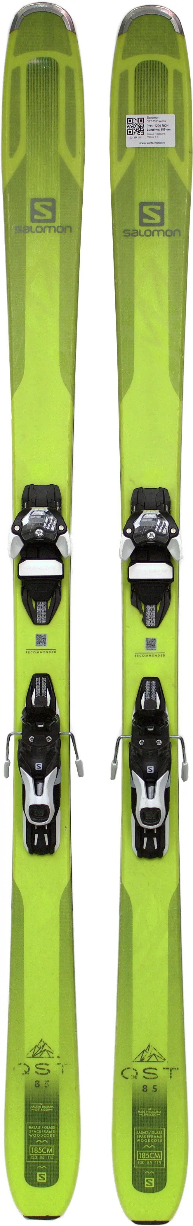 Second life - Narty Salomon QST 85 Freeride 185cm 2/5