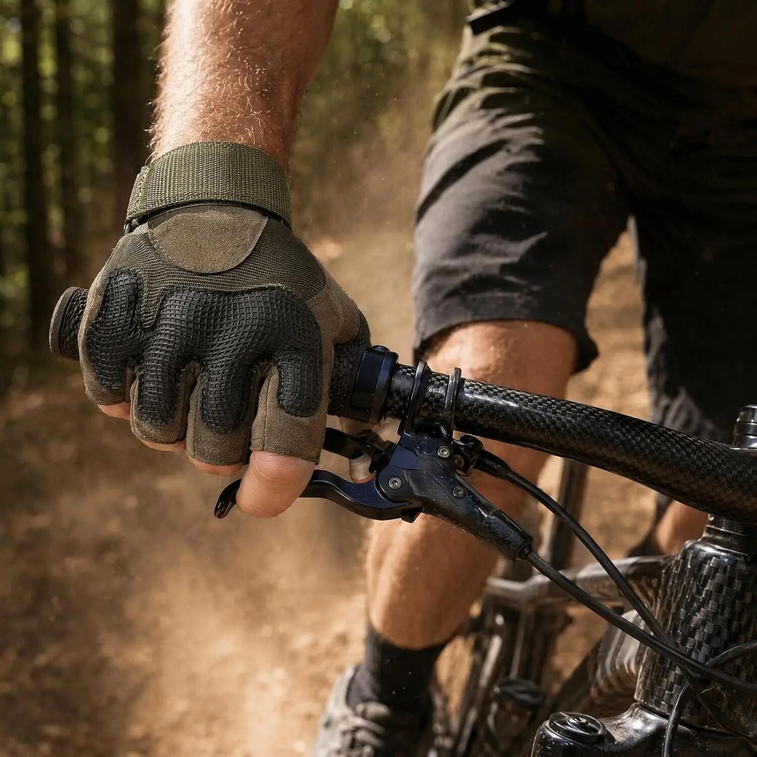 Gants de cyclisme sans doigts — antidérapants et respirants, dotés d'un design d 2/7