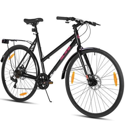 Damen Herren Citybike 28 Zoll 7-Gang Aluminium Scheibenbremse 700C