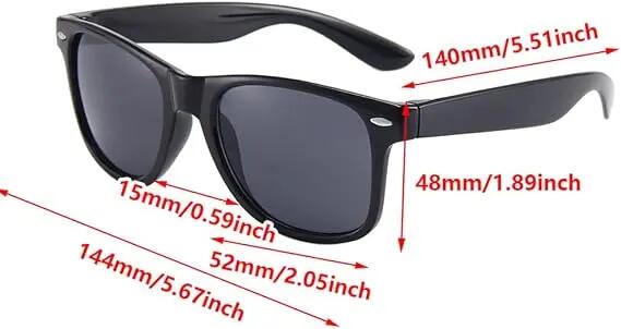 Lunettes de soleil tendance pour hommes et femmes – Verres polarisés haute prote 2/4