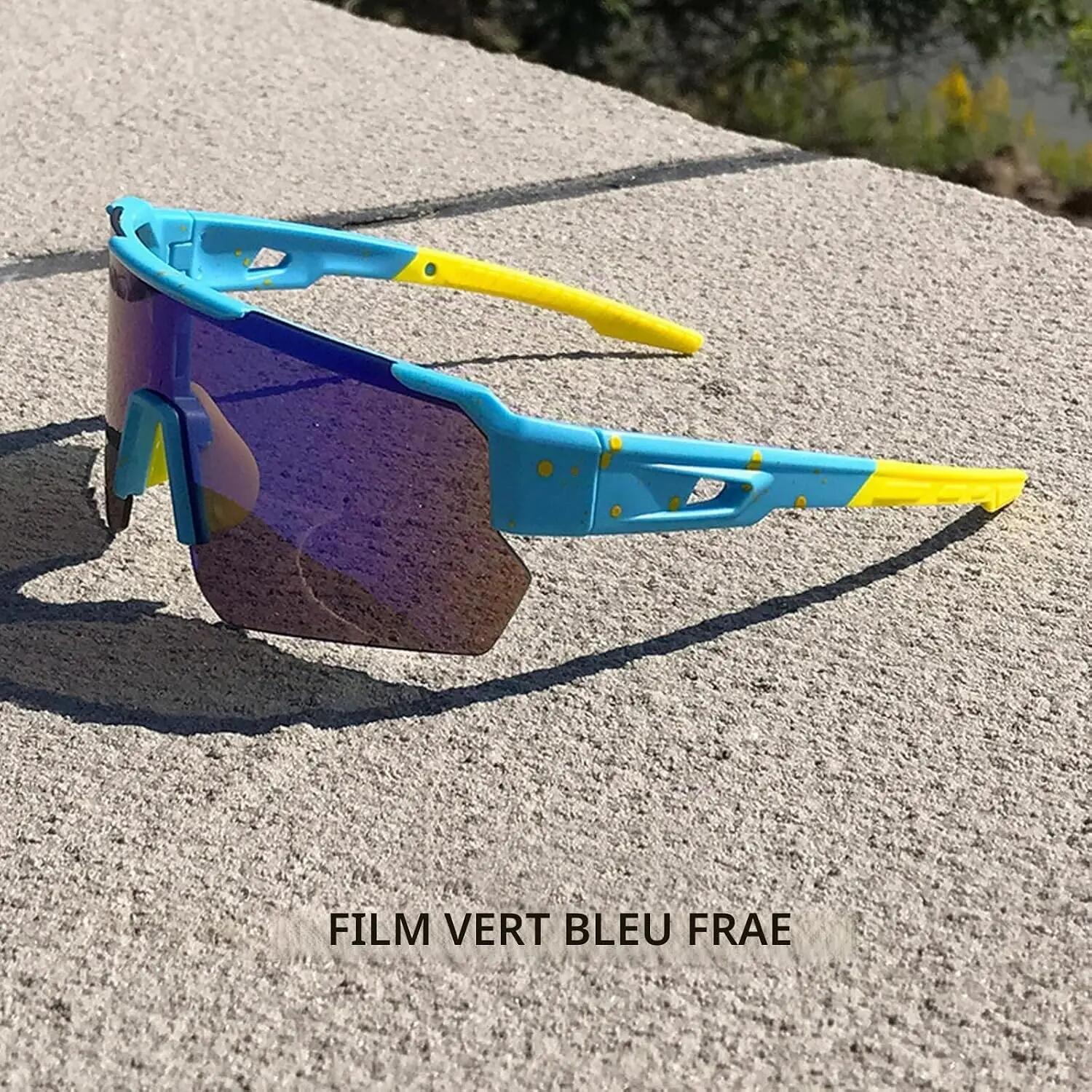 Lunettes de soleil de sport polarisées pour hommes et femmes – Protection UV400 3/7