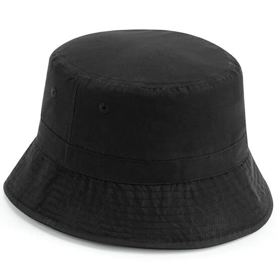 Cappello a secchiello Beechfield in poliestere riciclato - Nero - Taglia S/M