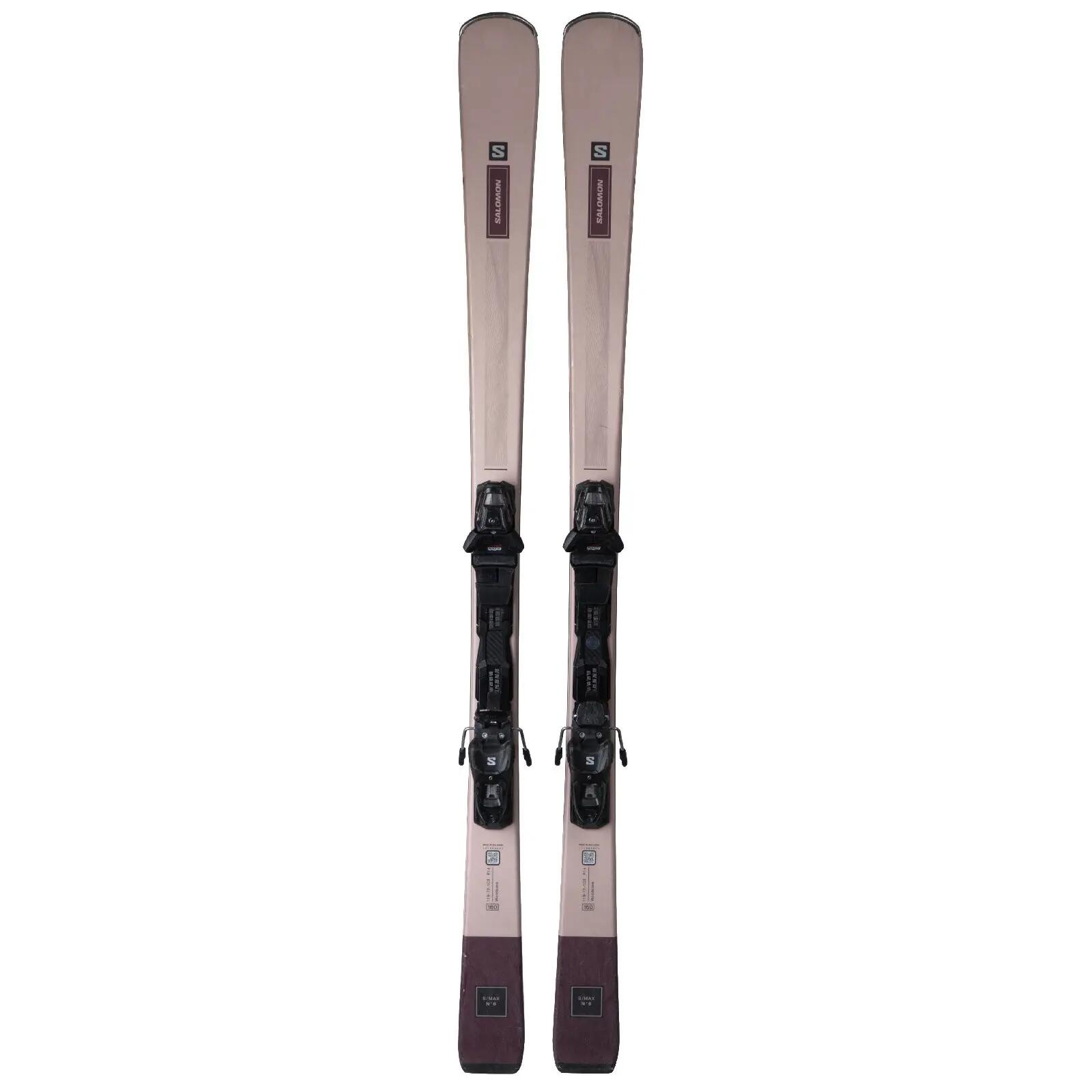 RECONDITIONNE - Ski Salomon S Max N°6 + Fixations 2/4