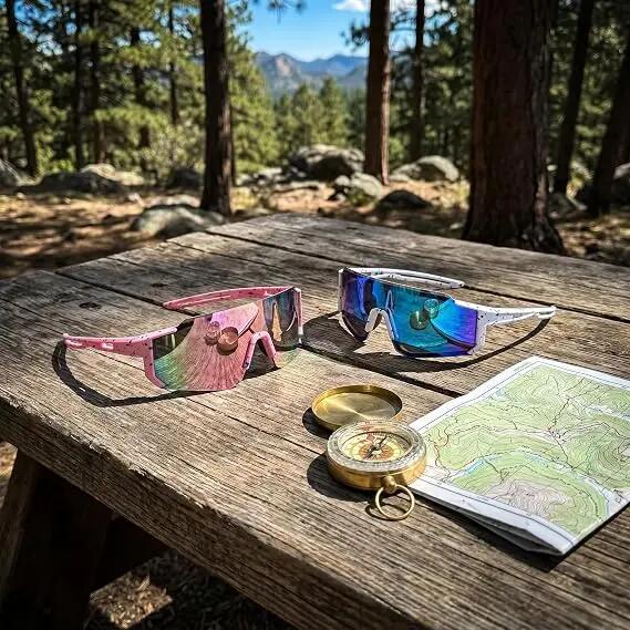 Lunettes de cyclisme pour hommes et femmes, protection UV400, lunettes de course 7/7