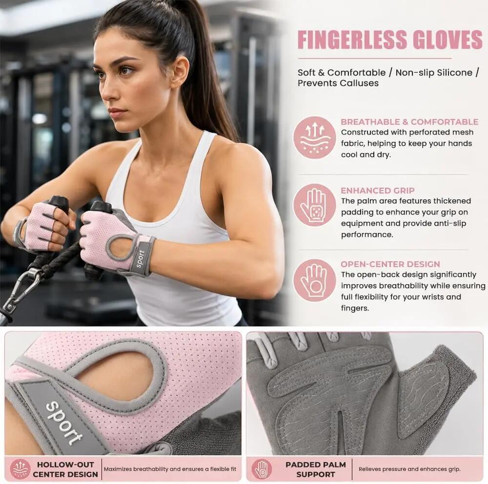 Gants de cyclisme unisexes pour hommes et femmes (VTT) – Mitaines avec rembourra 3/7