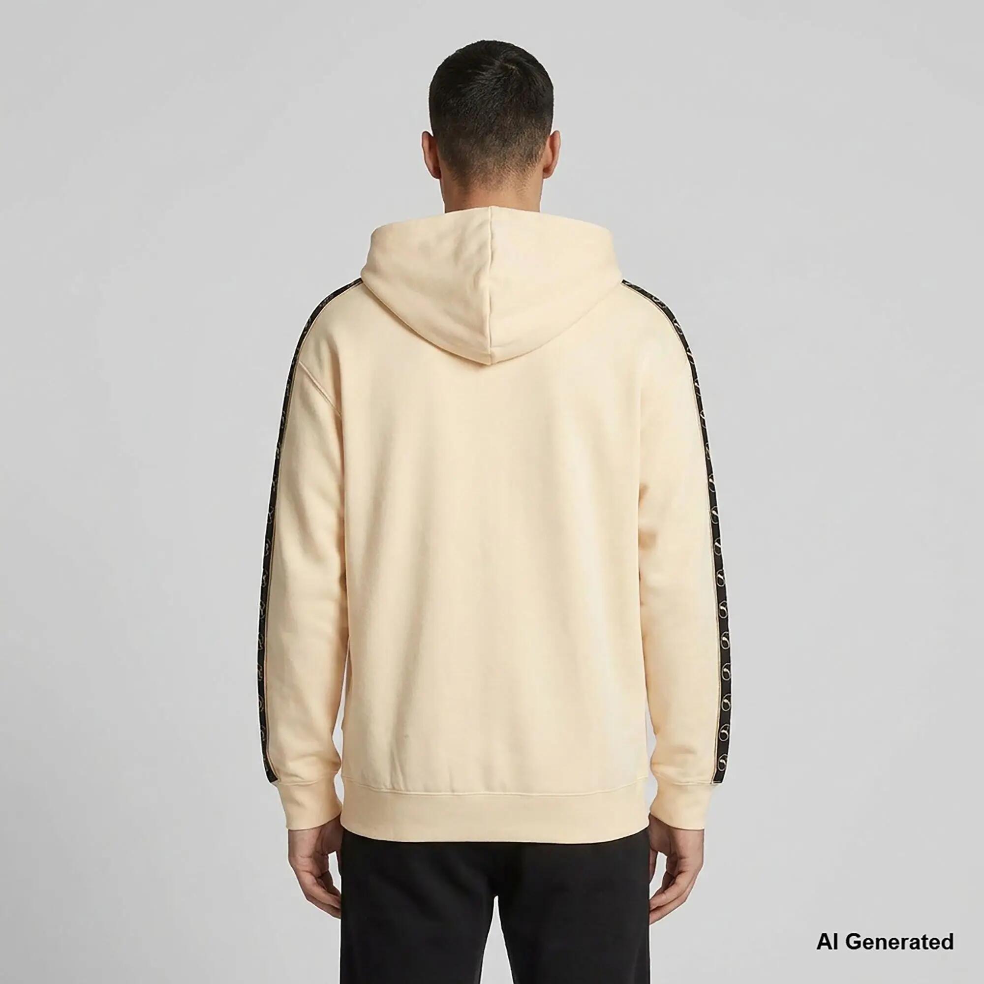 Sweatshirt Puma Ess Elevated Tape Relaxed Full-Zip Hoodie Fl Adulte 5/5