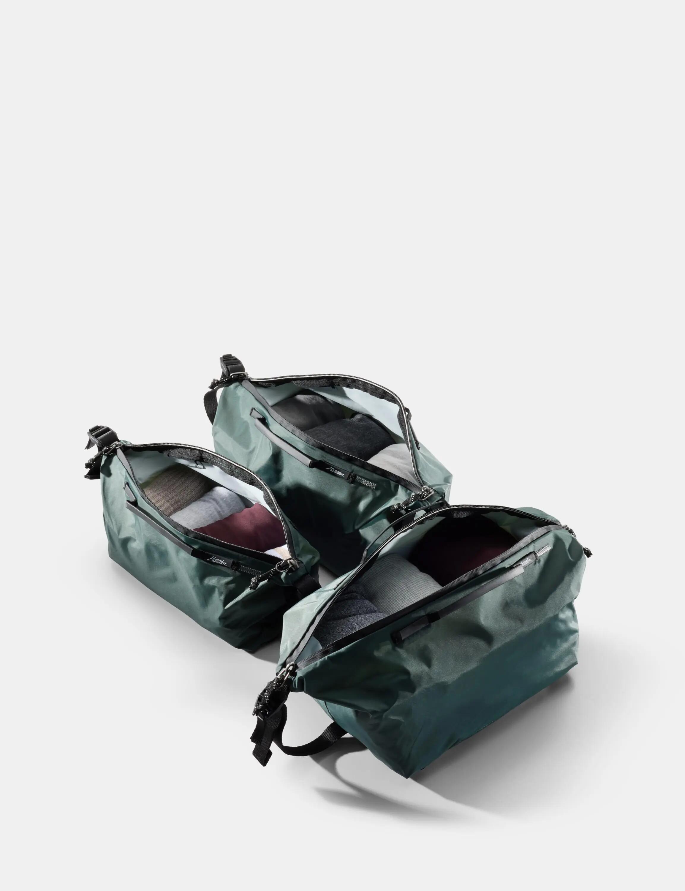 Outdoor - Packbeutel - Packing Cubes, komprimierbar - V2 - juniper 2/4