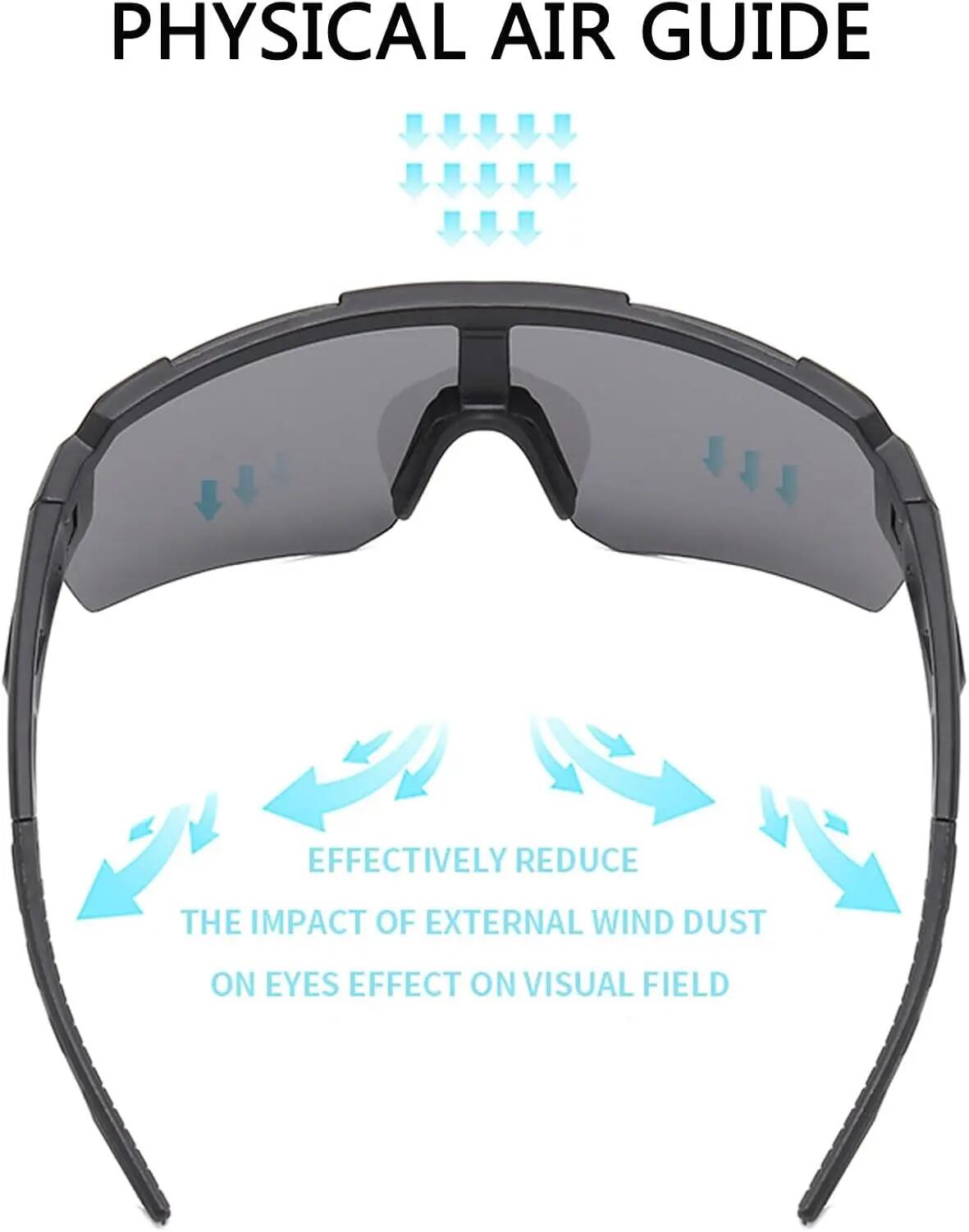 Lunettes de soleil de sport polarisées pour hommes et femmes – Protection UV400 7/7