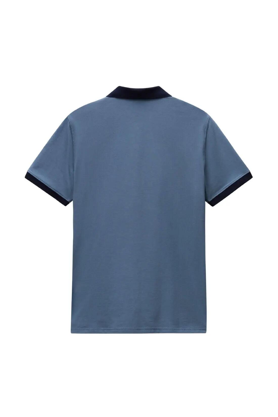 Polo - Casual - Uomo - Regular fit - Eany 1 - Grigio scuro 2/3
