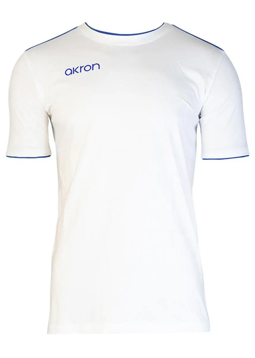 Akron Camiseta de algodão New Orleans infantil - Branco / Azul Royal 1/1