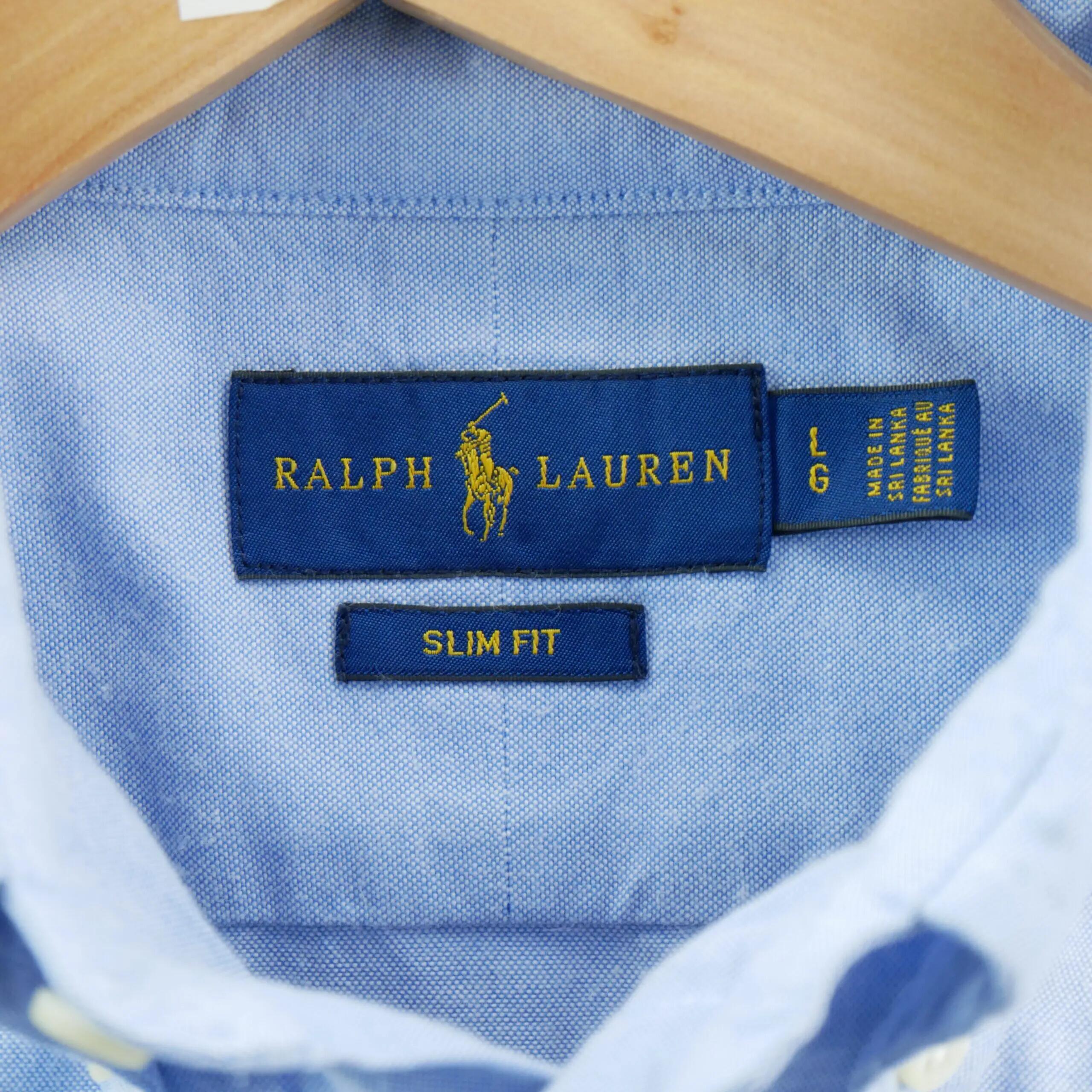 Klassische Damen-Hemden Slim Fit Blau 4/4