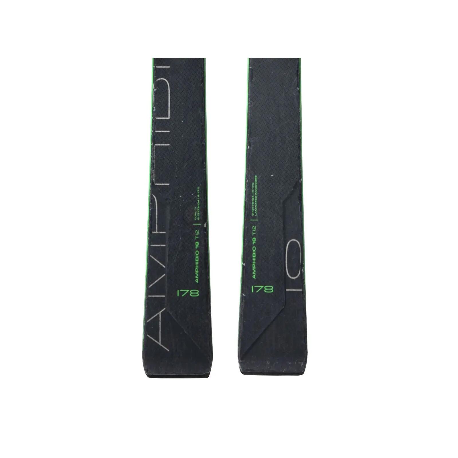 RECONDITIONNE - Ski Elan Amphibio 18 Ti 2 + Fixations 4/4
