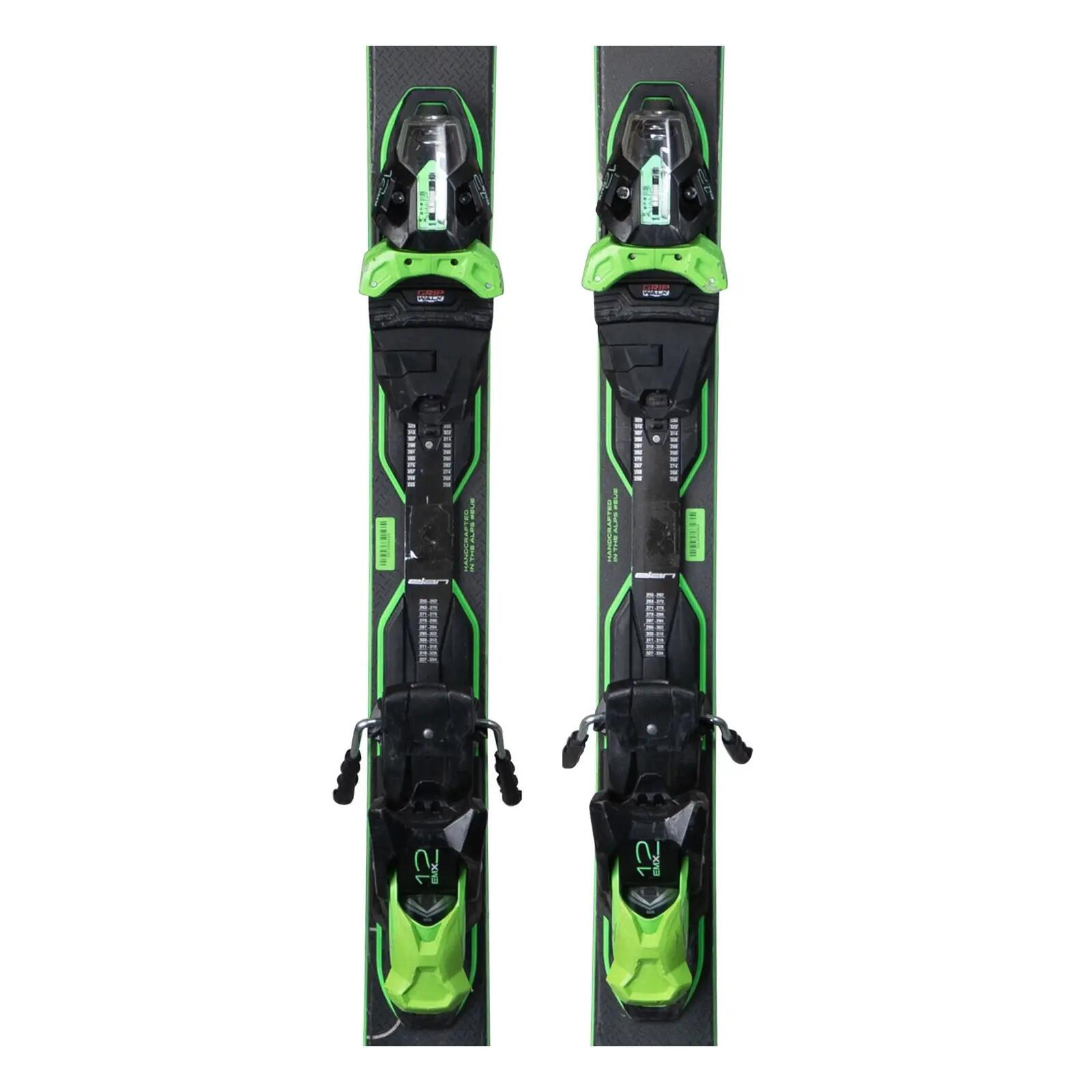 RECONDITIONNE - Ski Elan Amphibio 18 Ti 2 + Fixations 3/4