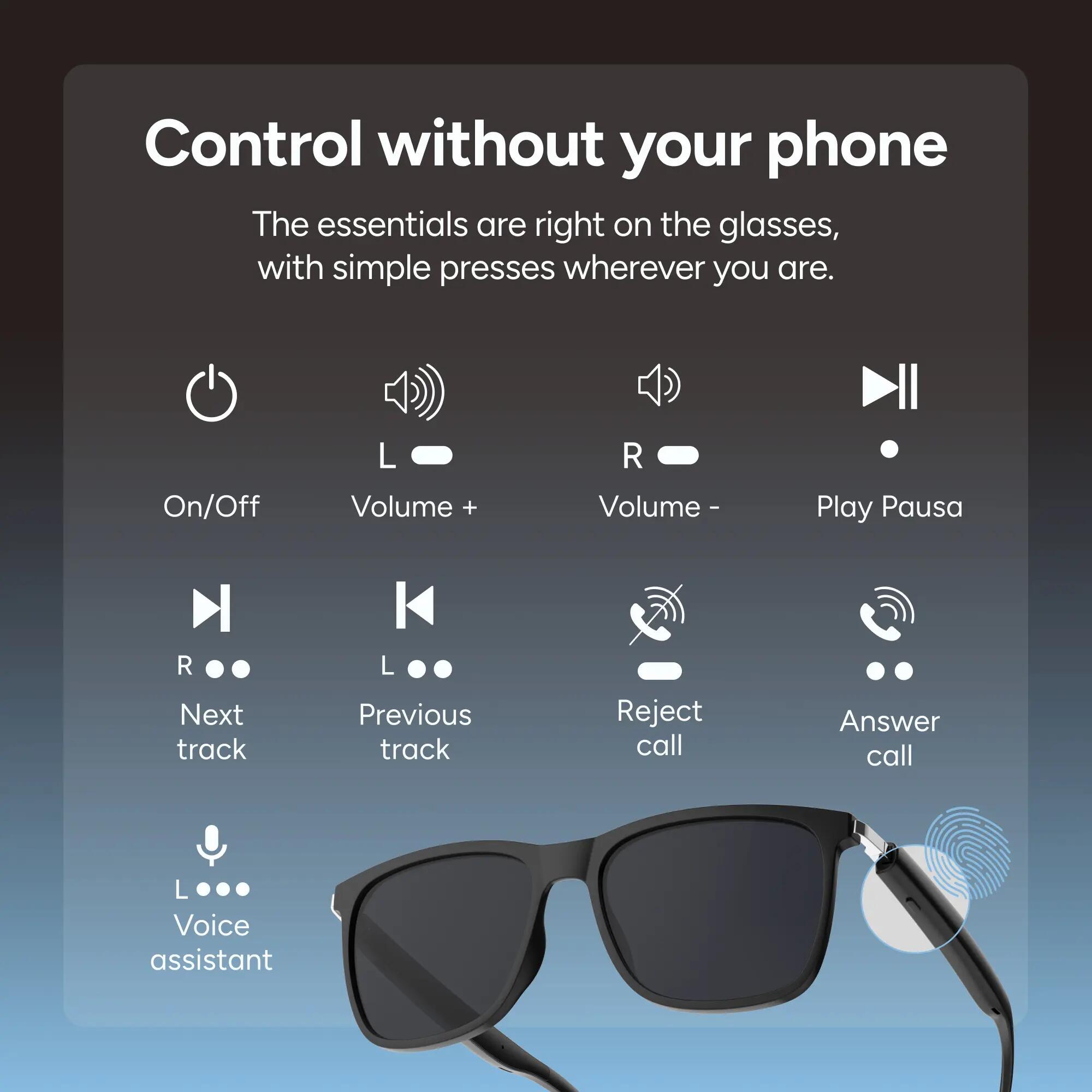 Gafas de sol con audio  Vibra 5/6