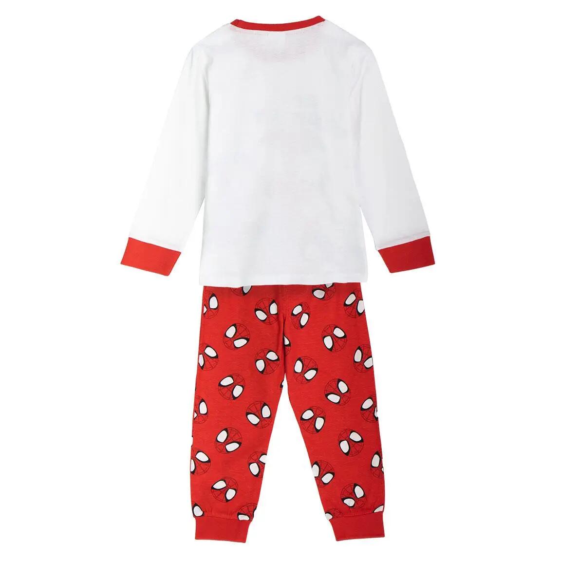Pyjama Long Enfant Spidey Deux Pièces en Coton Rouge 2/2