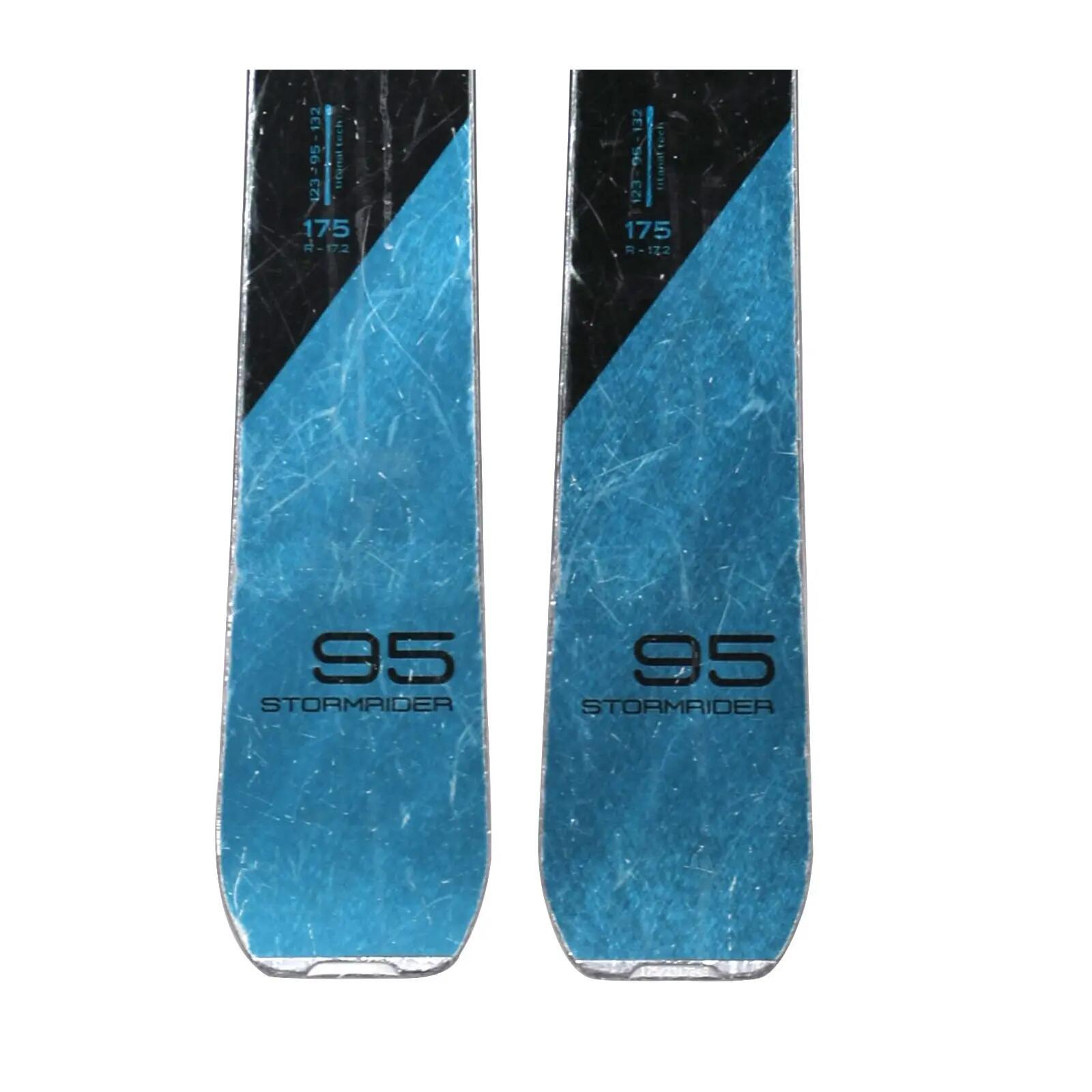 RECONDITIONNE - Ski Stockli Stormrider Sr 95 + Fixations 4/4